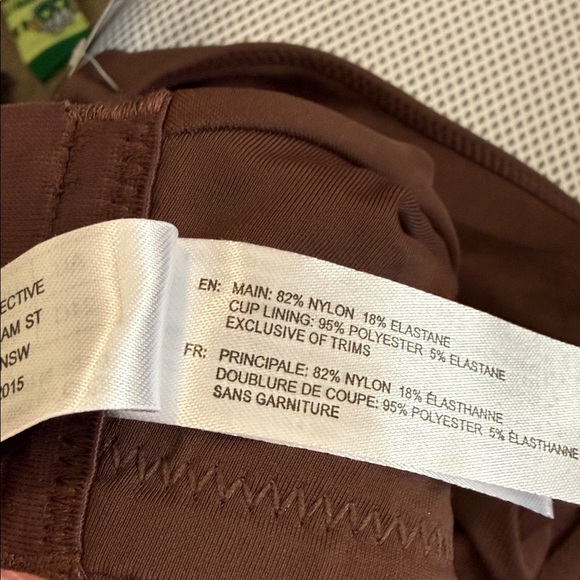 Avenue Women's Espresso Brown Back Smoother Underwire Bra 46C SKU1496 - Picture 11 of 12